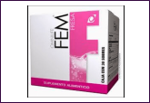 FEM -sabor Morango, Pote 540 grs. Contém: • Vitaminas C e E, cromo e niacina. • Acaba com a TPM.